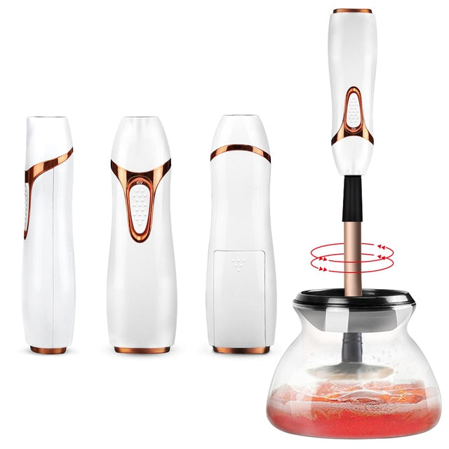 Automatic Makeup Brush Cleaner & Dryer – Deep Clean in 10 Seconds