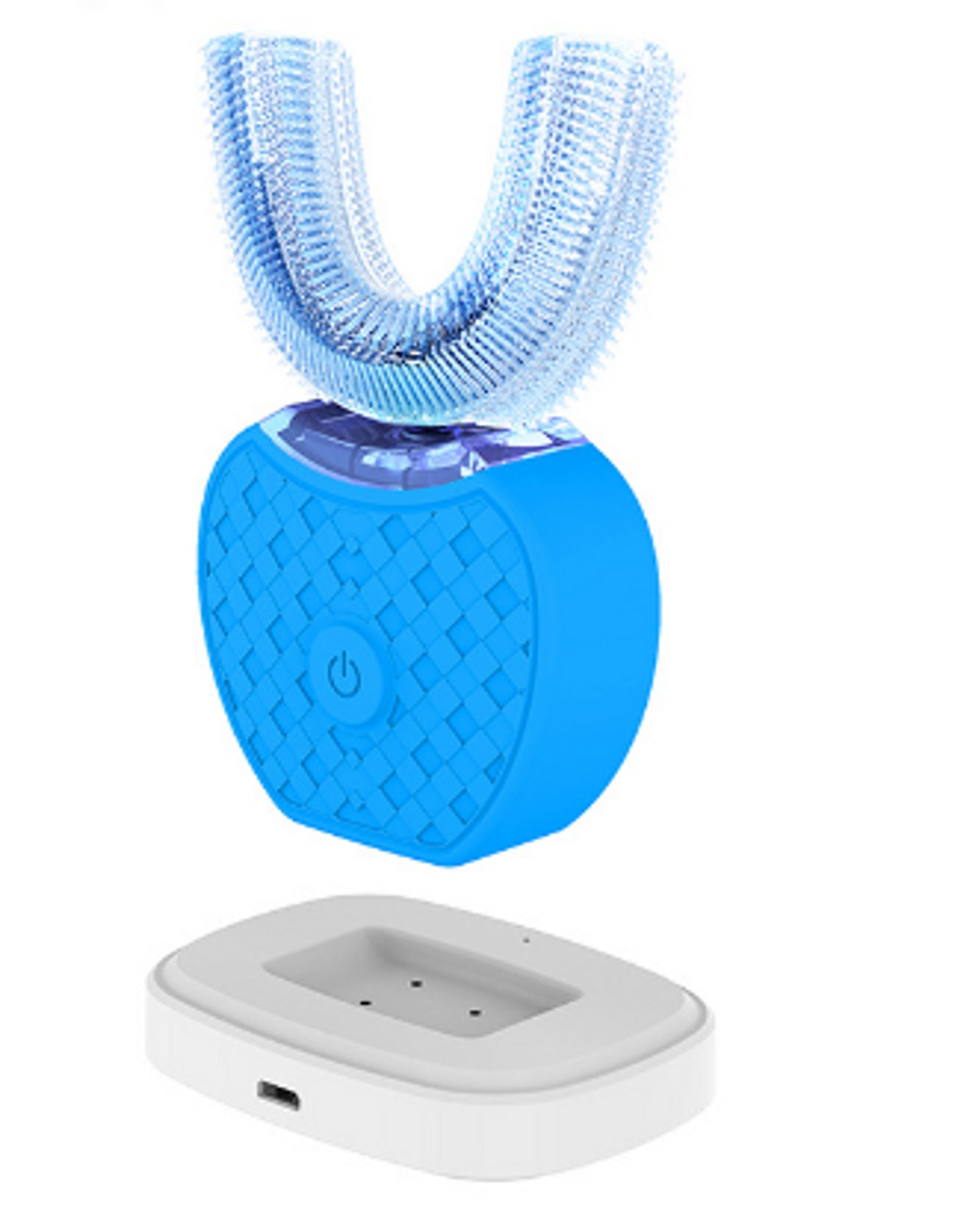 360° Sonic Electric Toothbrush – U-Shape, Blue Light Whitening & 3 Modes
