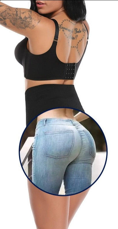 High Waist Tummy Control Shapewear – Butt Lifting & Belly Slimming Thong