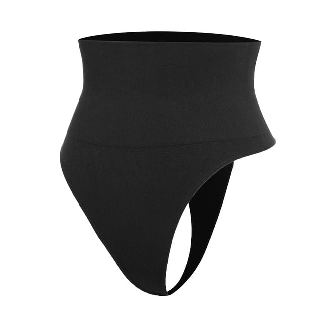 High Waist Tummy Control Shapewear – Butt Lifting & Belly Slimming Thong