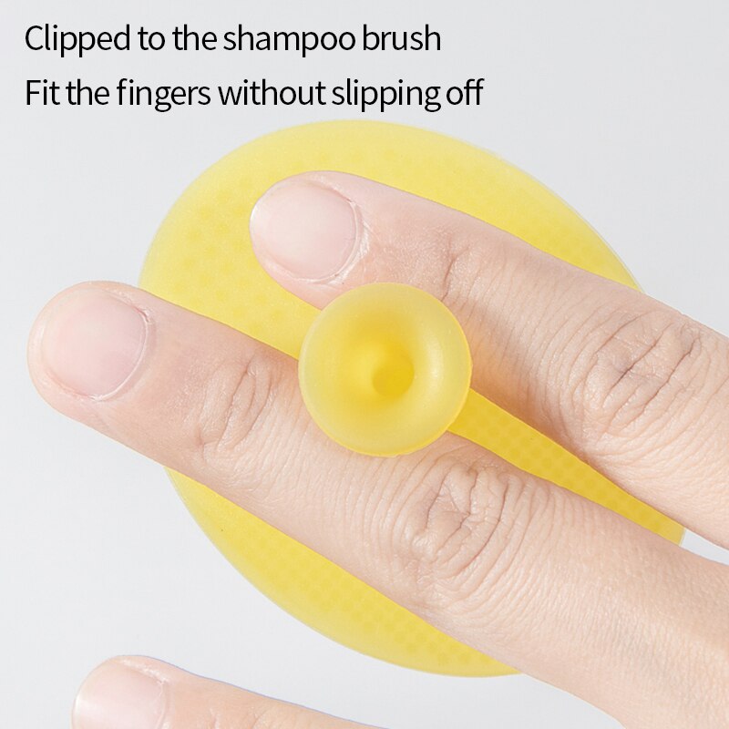 Silicone Baby Bath Brush – Gentle Scalp Massage & Hair Washing for Newborns & Toddlers