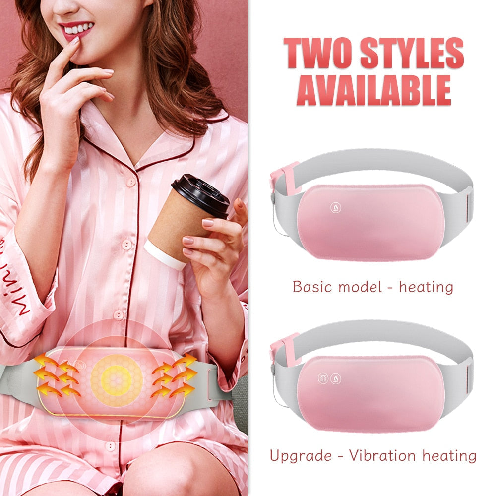 Menstrual Heating Pad Belt – Soothing Hot Compress for Period Cramps & Back Pain