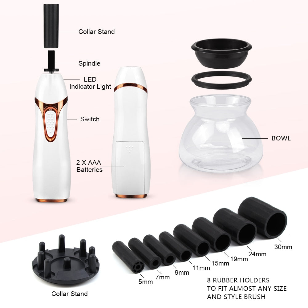 Automatic Makeup Brush Cleaner & Dryer – Deep Clean in 10 Seconds