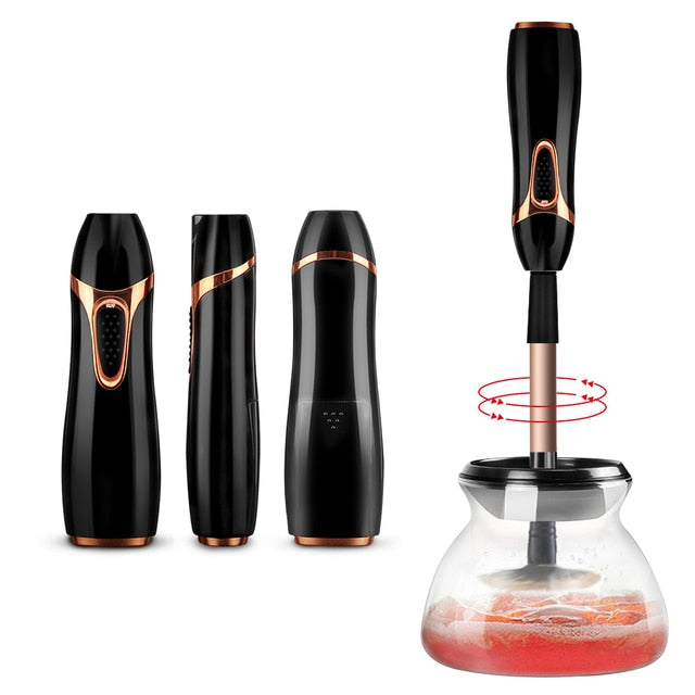 Automatic Makeup Brush Cleaner & Dryer – Deep Clean in 10 Seconds