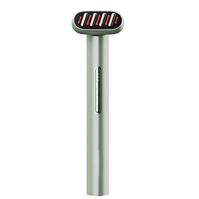 5-in-1 Microcurrent Beauty Wand – Red & Blue Light, Vibration & Heat for Glowing Skin