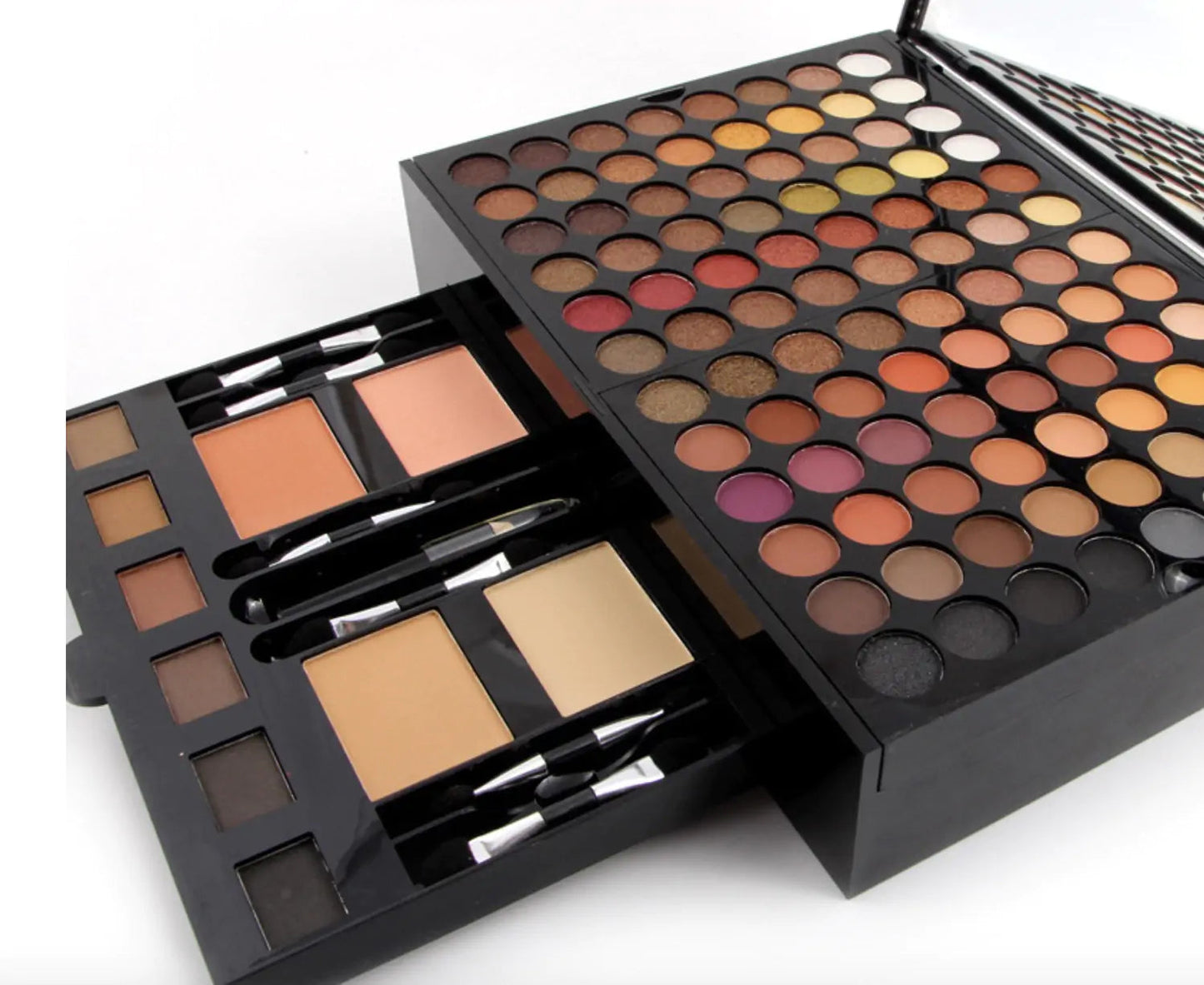 Ultimate Makeup Set – 180 Eyeshadow Shades, Blush, Brow Colors & Eyeliner in One Kit
