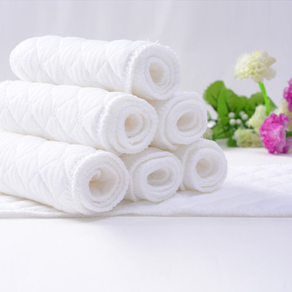 100% Cotton Reusable Cloth Diapers – Soft, Absorbent & Eco-Friendly for Babies