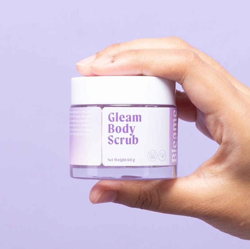 Lumi Gleam Luxury Body Scrub – Sea Salt & Coffee Exfoliant for Soft, Glowing Skin