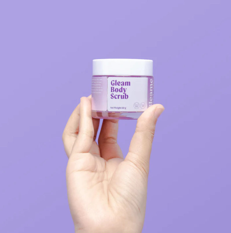 Lumi Gleam Luxury Body Scrub – Sea Salt & Coffee Exfoliant for Soft, Glowing Skin