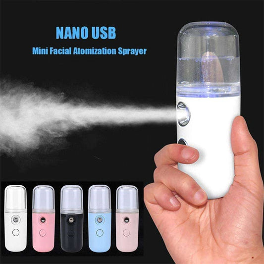 Mini Face Mist Spray – Nano Hydration for Dewy, Plump & Firm Skin On-the-Go