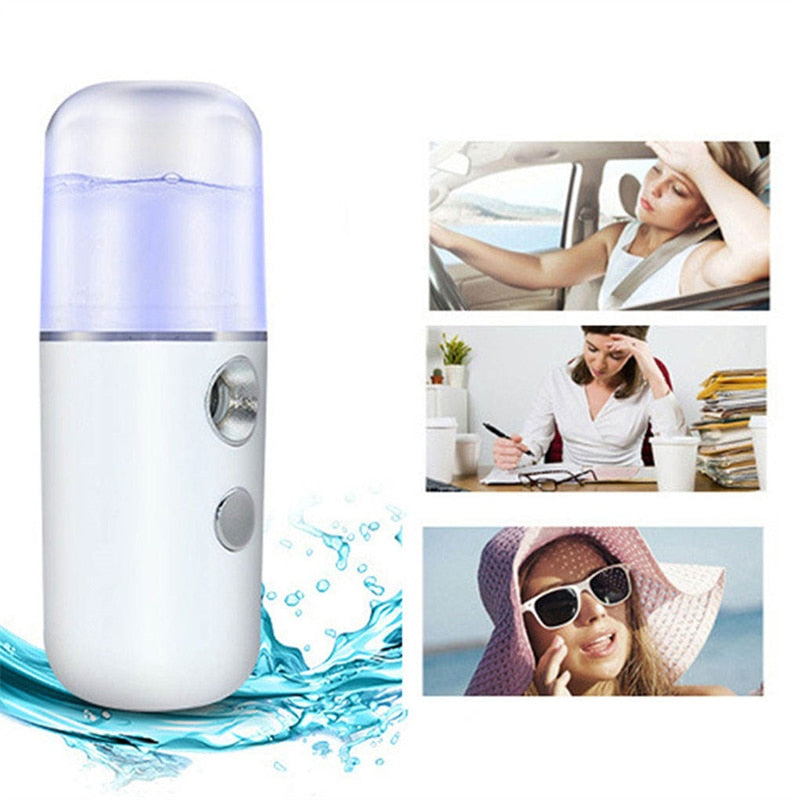 Mini Face Mist Spray – Nano Hydration for Dewy, Plump & Firm Skin On-the-Go