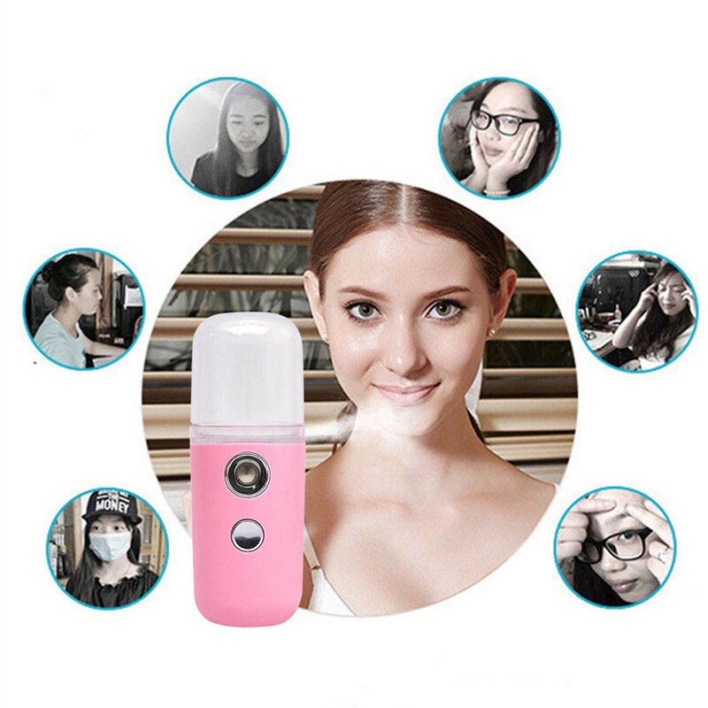Mini Face Mist Spray – Nano Hydration for Dewy, Plump & Firm Skin On-the-Go
