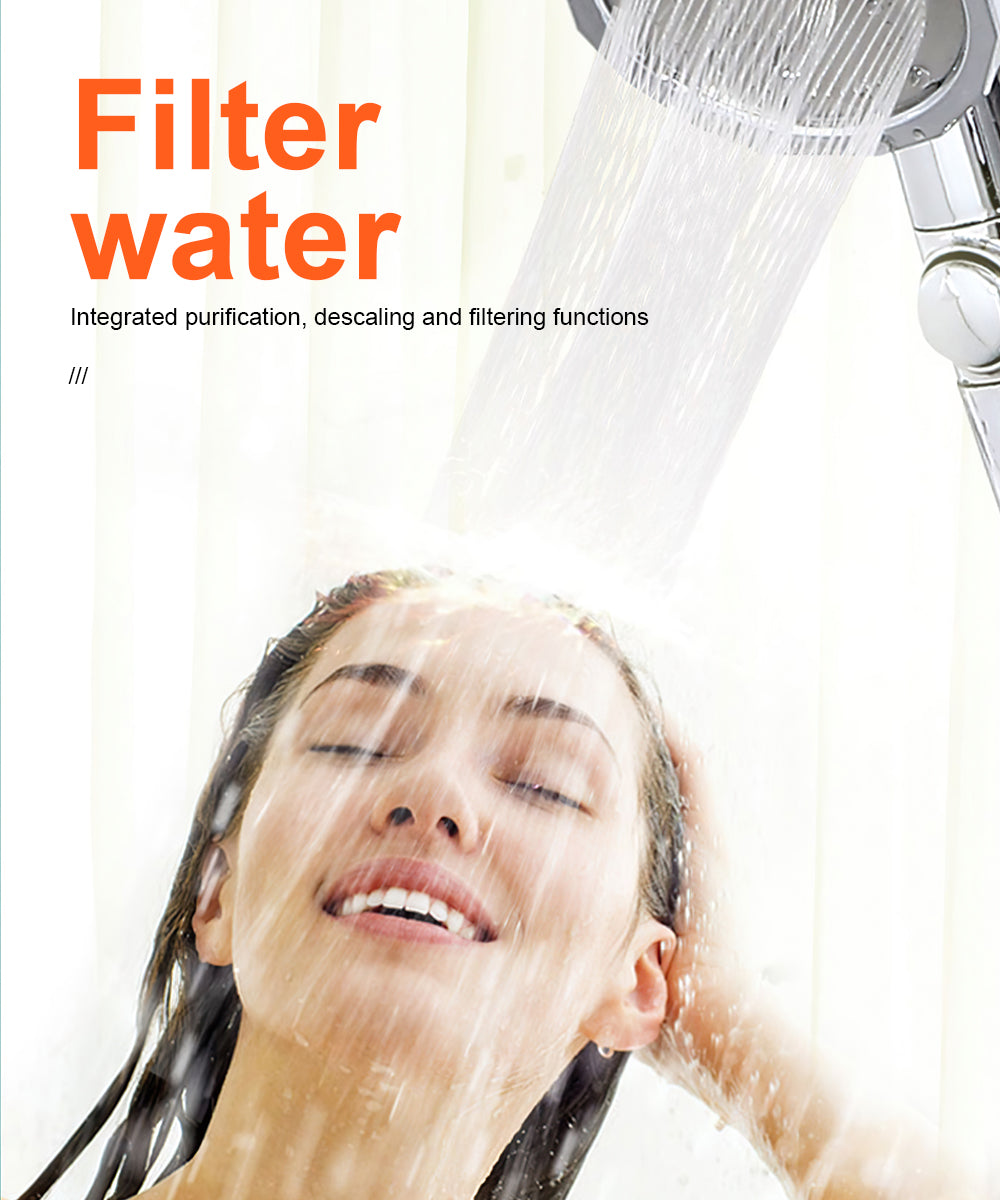 High-Pressure Shower Head – Spa-Like Experience with Powerful Water Flow