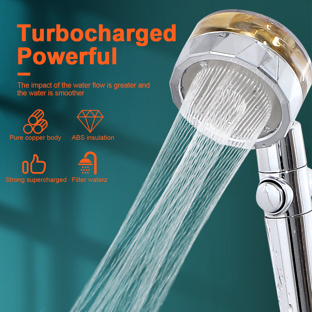 High-Pressure Shower Head – Spa-Like Experience with Powerful Water Flow