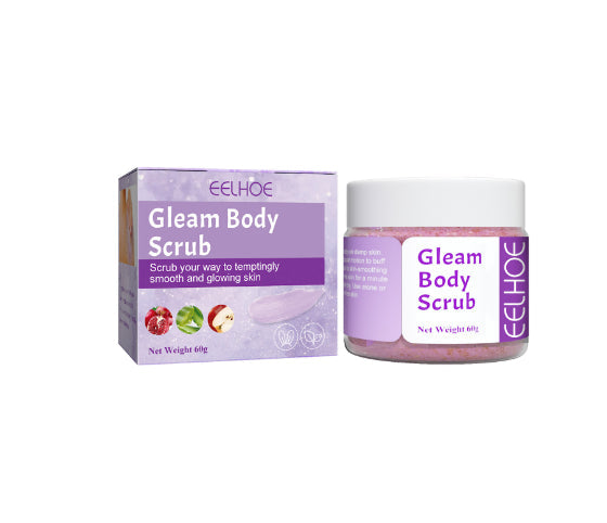 Lumi Gleam Luxury Body Scrub – Sea Salt & Coffee Exfoliant for Soft, Glowing Skin
