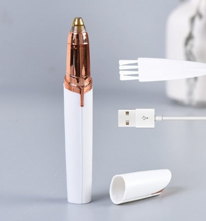 USB Eyebrow Mini Shaver – Painless Precision Grooming for Brows & Face On-the-Go