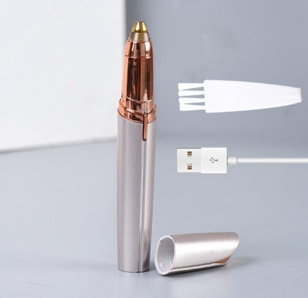 USB Eyebrow Mini Shaver – Painless Precision Grooming for Brows & Face On-the-Go