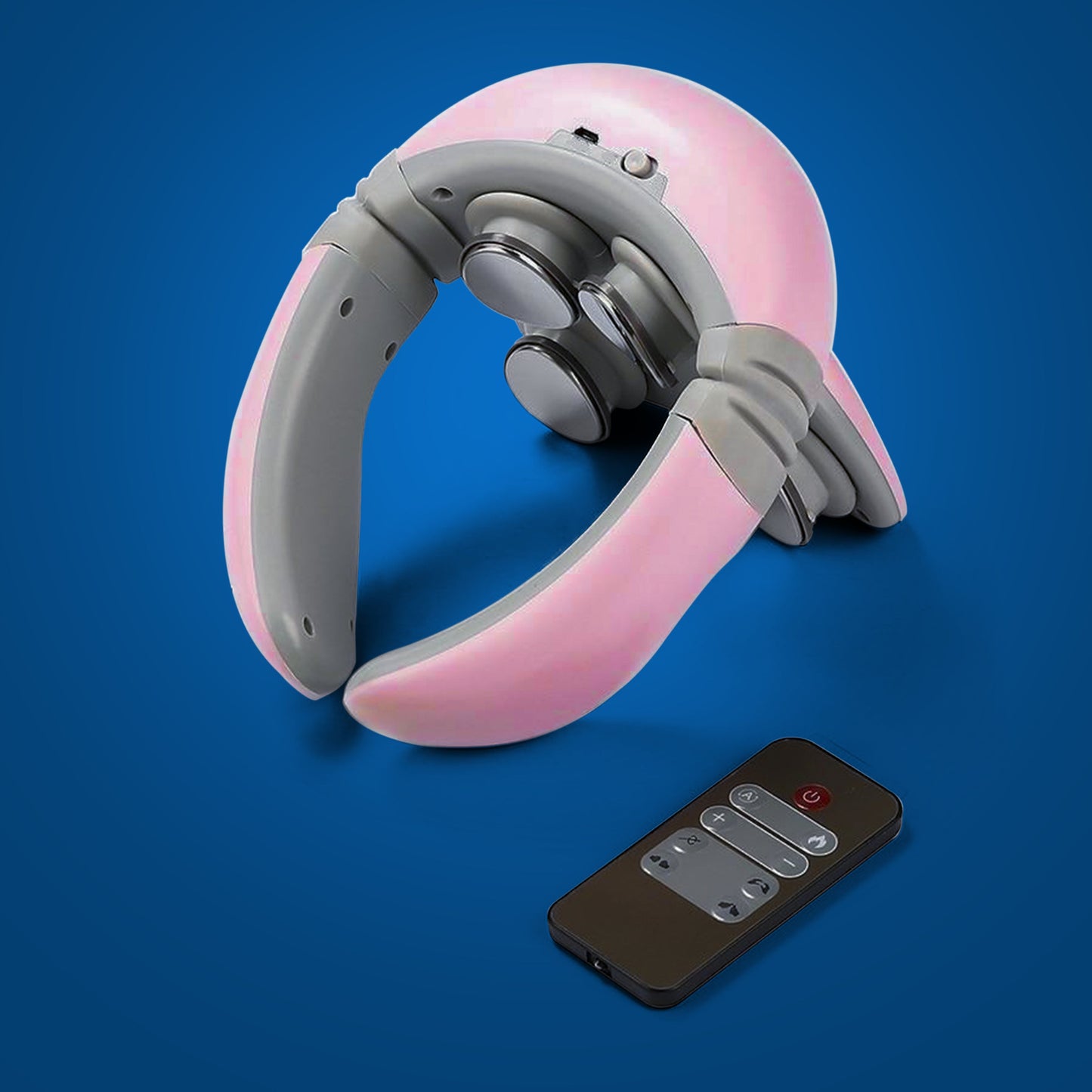Electric Neck & Shoulder Massager – TENS Pulse, Heat & 5 Modes for Deep Pain Relief