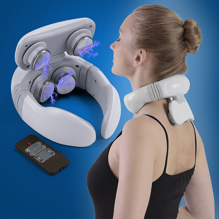 4D Neck Massager with Heat – Deep Tissue Relief for Chronic Neck & Shoulder Pain