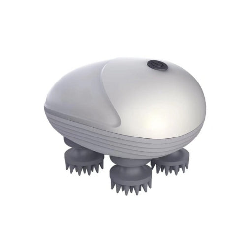 Electric Head & Scalp Massager – Heat, Kneading & Vibration for Tension Relief