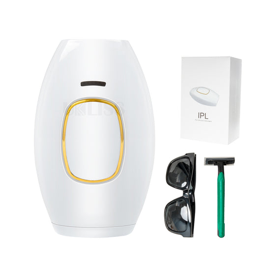IPL Hair Removal Set – 500,000 Flashes, Adjustable Wavelength for Full Body Use