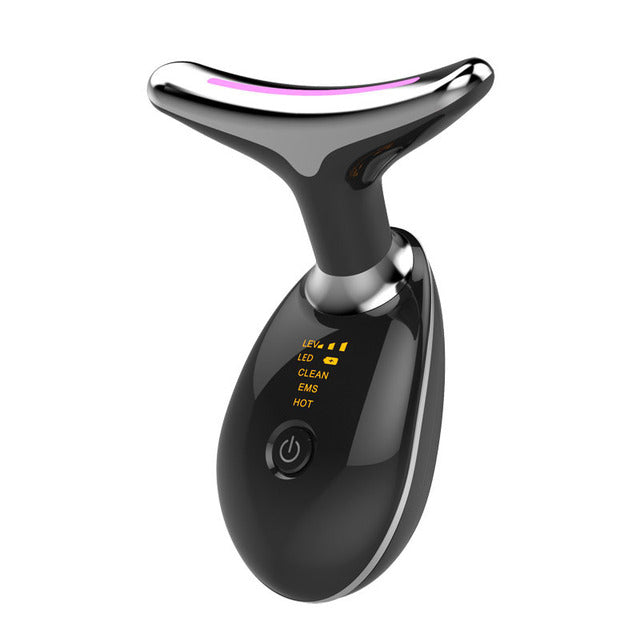 Thermal Neck Lifting Massager – EMS, LED Light Therapy & Ion Treatment for Firmer Skin
