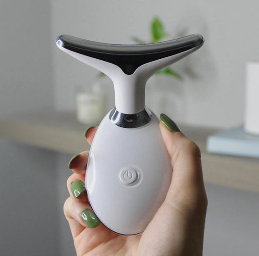 GlowMassager™ Face Sculpting Handset – Reduce Acne, Wrinkles & Puffiness in 10 Min