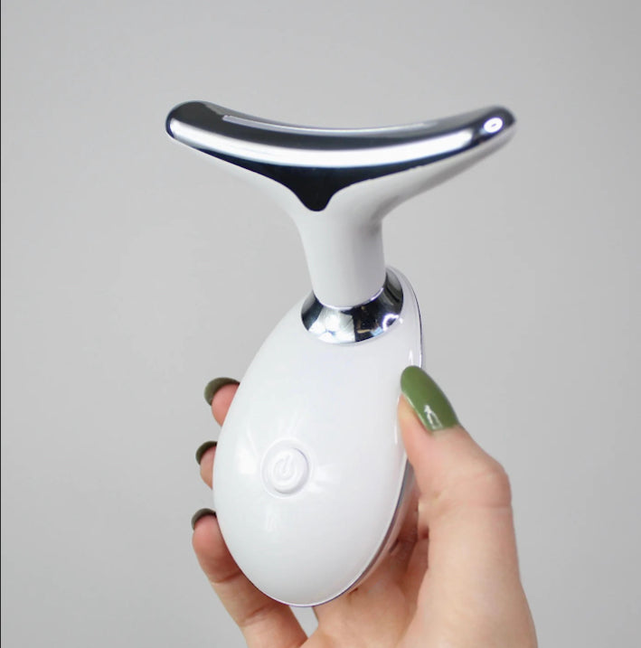 GlowMassager™ Face Sculpting Handset – Reduce Acne, Wrinkles & Puffiness in 10 Min