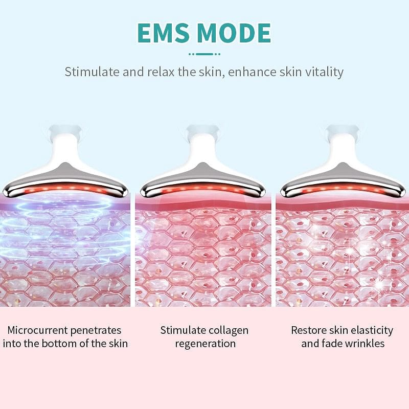 GlowMassager™ Face Sculpting Handset – Reduce Acne, Wrinkles & Puffiness in 10 Min