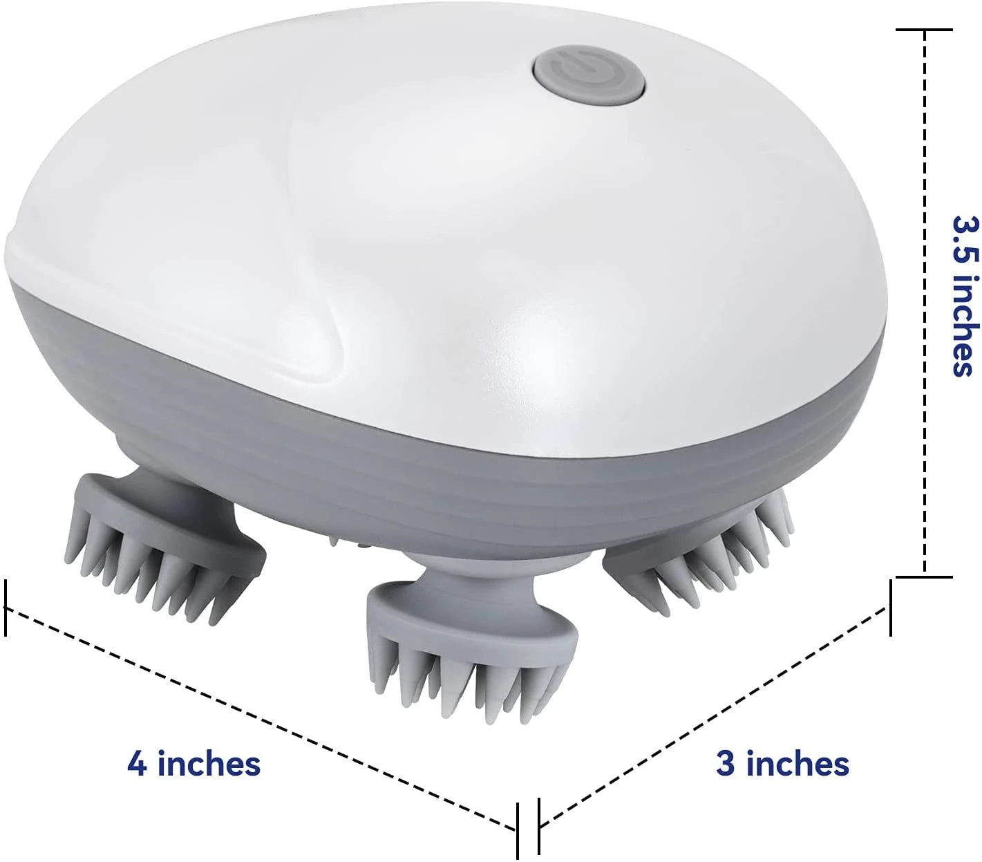 Electric Head & Scalp Massager – Heat, Kneading & Vibration for Tension Relief