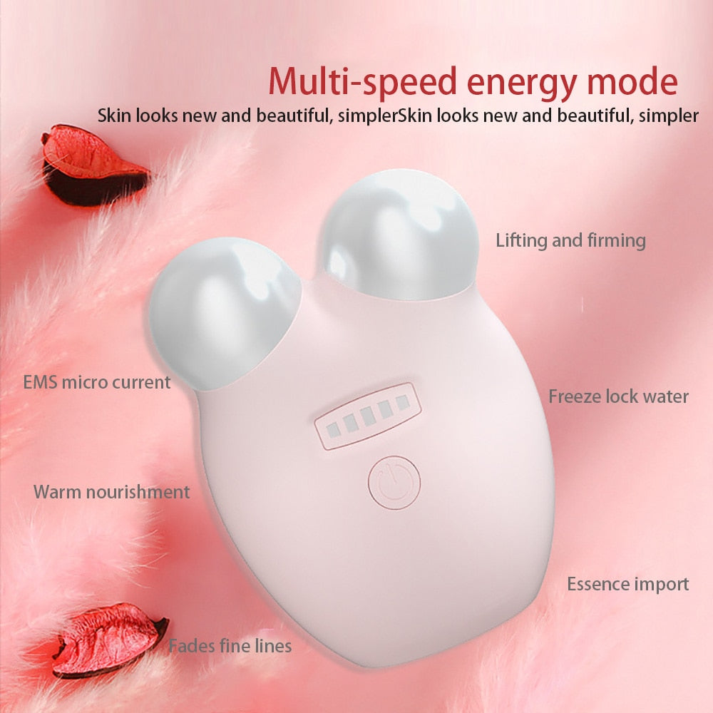 Facial Toning Device – Microcurrent Collagen Booster for Firmer, Younger-Looking Skin