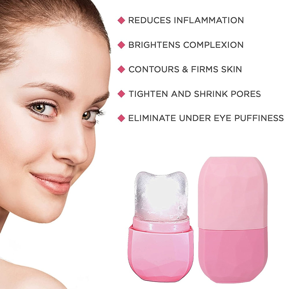 Upgraded Ice Roller for Face, Eyes & Neck – Cooling Relief for Puffiness & Redness