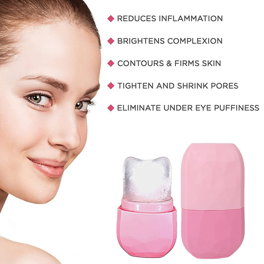 Upgraded Ice Roller for Face, Eyes & Neck – Cooling Relief for Puffiness & Redness