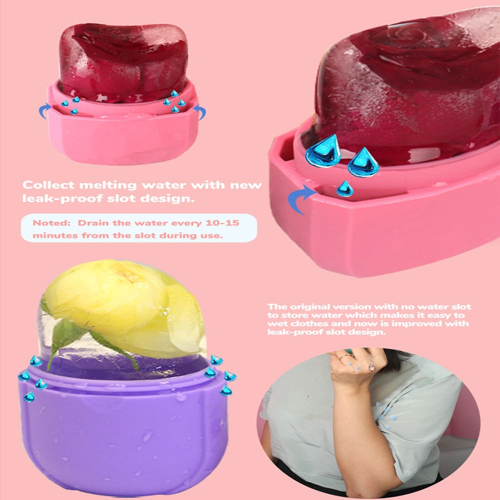 Upgraded Ice Roller for Face, Eyes & Neck – Cooling Relief for Puffiness & Redness